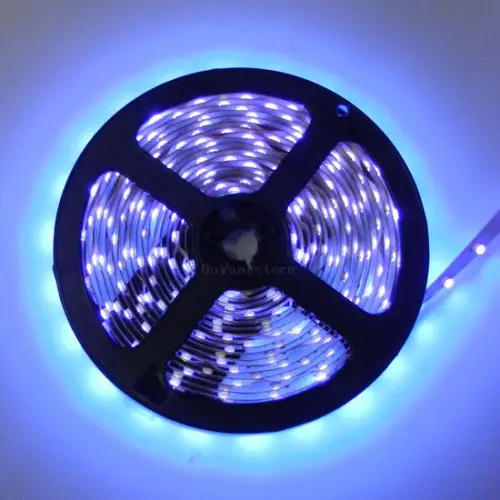 #Best Super Bright 5M Led Strip Light DC12V 5050 300Leds Purple Non Waterproof IP20 Waterproof ip65 LED Tap Ribbon String Light
