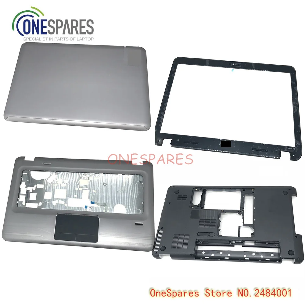New HP Envy Pavilion M6 M6-1000 Bottom Case Cover /& Palmrest Upper Case Combo US
