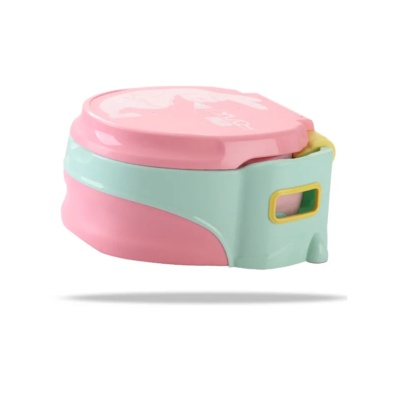 

Baby plastic toilet seat Infant Chamber Kids Children Trainers Portable Potty Toilet Folding Comfortable Chair travel toilet