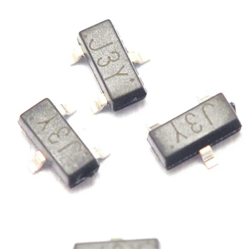 100pcs S8050 J3Y SOT 23 NPN SMD Transistor in Connectors from Lights