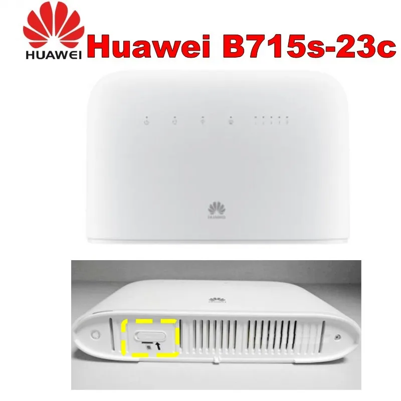 Разблокированный huawei B715-23c 4 аппарат не привязан к оператору сотовой связи Cat9 Band1/3/7/8/20/28/32/38 CPE 4G маршрутизатор Wi-Fi