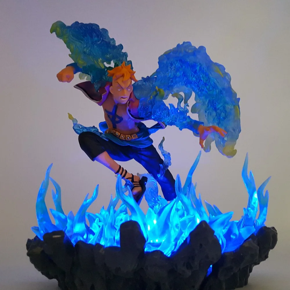 Figura de Ação Peça Estatueta Marco Night Light Lâmpada Edward Newgate Iluminação Llavero Uma Led
