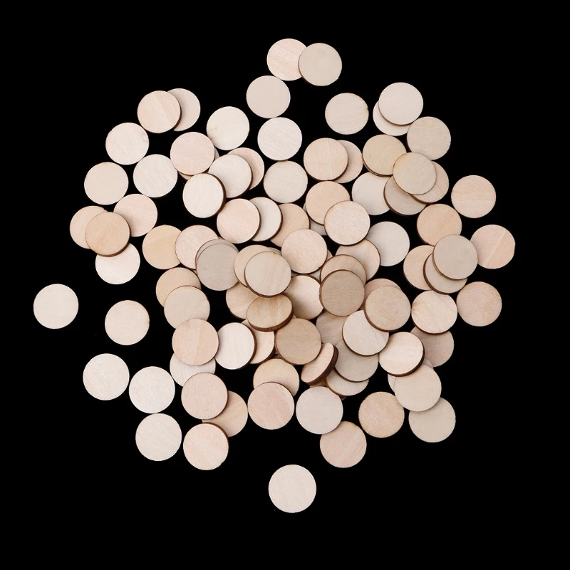 

Wooden Round Circles Ring Craft Card Making Scrapbooking DIY Embellishment