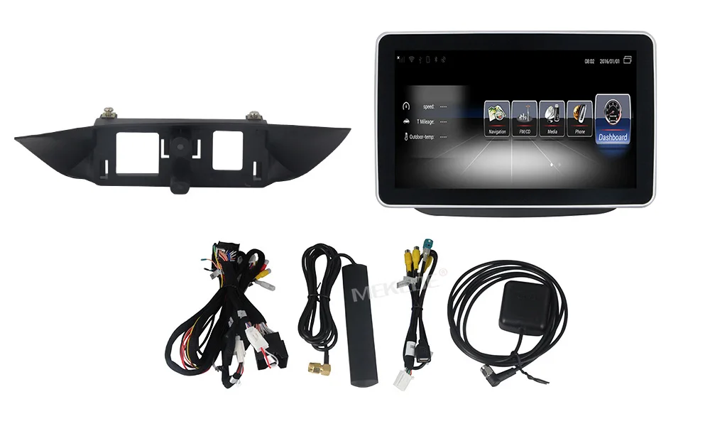 Best MEKEDE 3G RAM 32G ROM Android 7.1 4G LTE car DVD multimedia player for Benz B Class W246 2013-2019 GPS Navigation radio WIFI BT 5