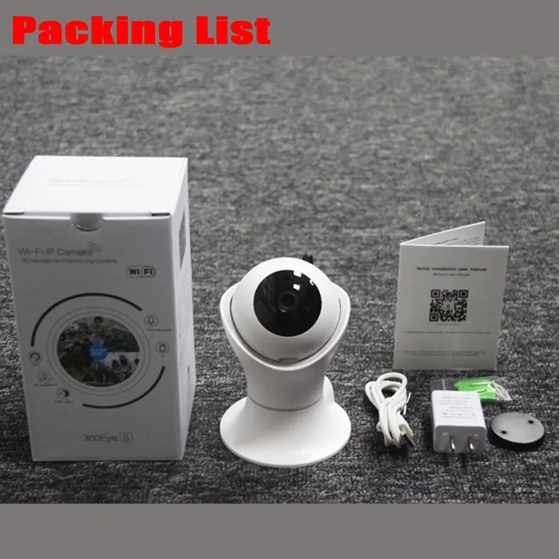Камера видеонаблюдения EC39 Wi Fi IP HD 1080P беспроводная сеть 360eye видео|Радионяни| |