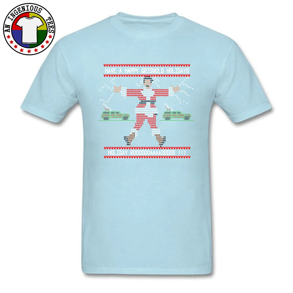 Griswold Christmas Normal Summer Fall 100% Cotton Crewneck Men T Shirt Street Tees Graphic Short Sleeve Top T-shirts Griswold Christmas light
