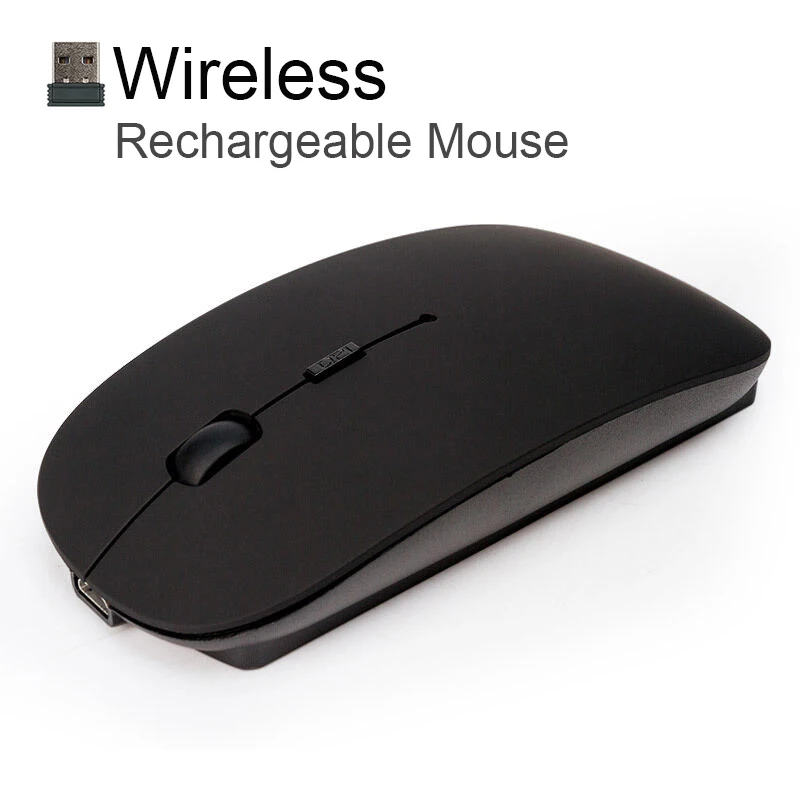 

Wireless mouse Rechargeable Mouse 2.4GHz Optical Mice  Wireless Computer Mouse For PC Laptop Desktop