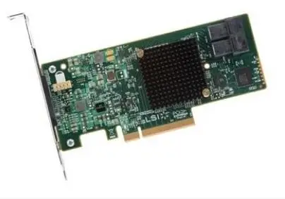9341 8i LSI00407 без кэш памяти SFF8643 LSI SAS PCI E3.0 x8 12 Фотокарта контроллера Кабель в комплект