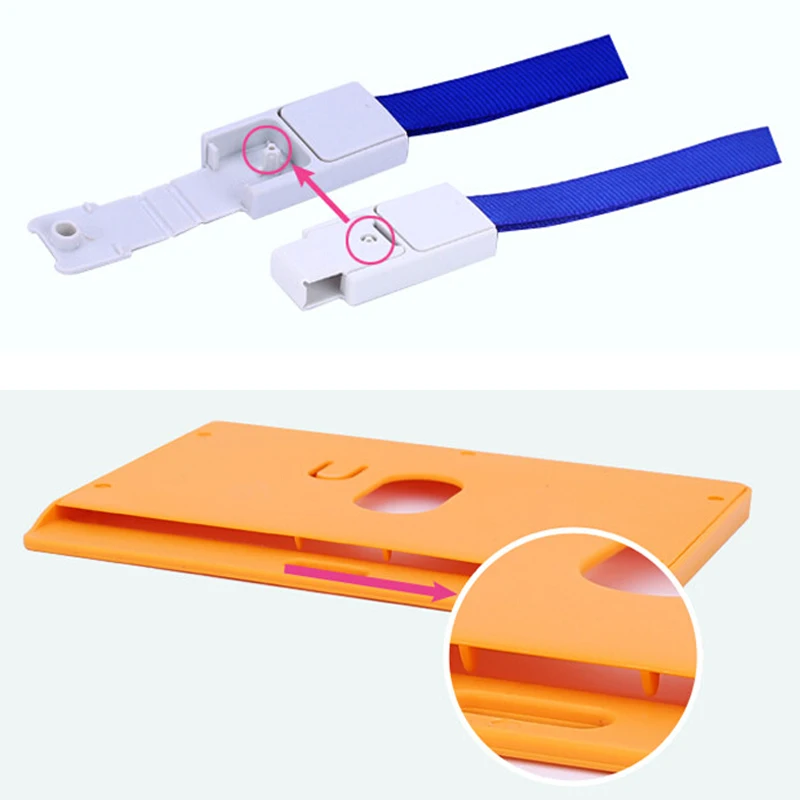 10 шт./лот Бизнес ID Знак держателя карты Горизонтальная карта для хранения компания школы офис выставка использовать с талреп