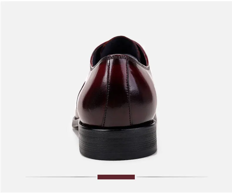 Официальная обувь из натуральной кожи мужские роскошные брендовые модельные туфли-оксфорды, большие размеры 37-46, резиновая подошва, высокое качество, на шнуровке, броги в стиле Дерби