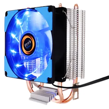 

CPU Cooler LED CPU Fan Aluminum Heatsink TDP 160W 90mm for LGA 775/1150/1151/1155/1156/1366 & FM1/2,AM2+/3+