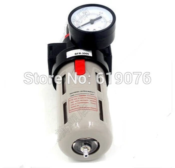 

1/2" Airtac BFR-4000 Source Treatment Unit Pneumatic Air Filter Regulator With Pressure Gauge + Cover BFR4000