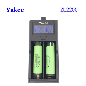 

Yakee USB Battery Charger for Li-ion 26650 18650 18500 18350 17670 16340 14500 10440 lithium battery 3.7V