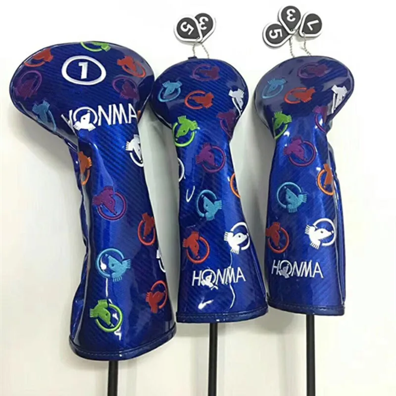 New Honma Golf Driver Headcovers PU Leather Golf Clubs 135 Fairway
