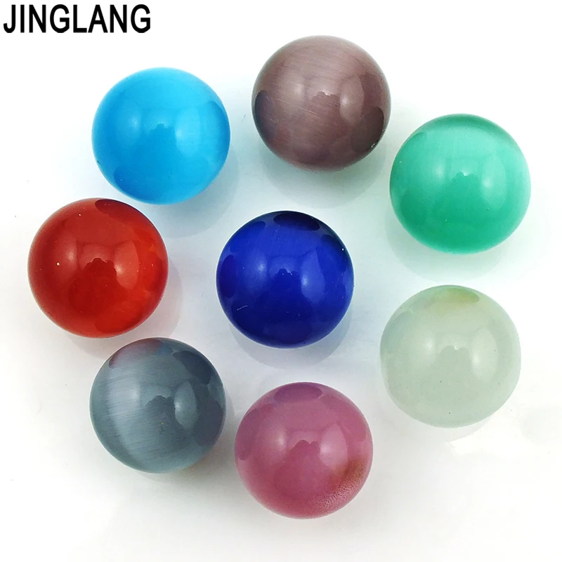 

JINGLANG Free Shipping Fashion 16mm 8 Colors Opal Ball Pregnancy Women Angel Pendant Necklace Accessories Jewelry