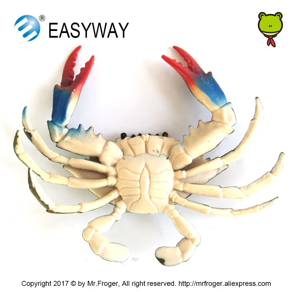 Модель морепродуктов EASYWAY Имитация животных пластиковая игрушка краб экшн