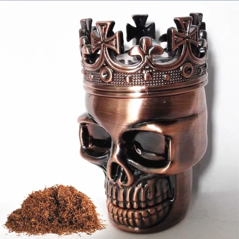 Creative-Manual-Grinding-Smoke-Detector-King-Skull-Cigarette-Herb-Grinder-3-Parts-Herb-Grinder-With-Pollen (1)