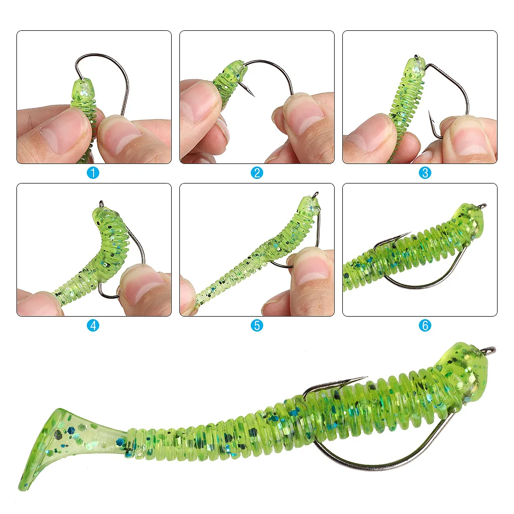 DONQL 10pcs/ Set Fishing Hook Carbon Steel Wide Crank Offset Fishhook For Soft Worm Lure 5/0#-1# Bass Barbed Carp Fishing Hooks DONQL 10pcs/ Set Fishing Hook Carbon Steel Wide Crank Offset Fishhook For Soft Worm Lure 5/0#-1# Bass Barbed Carp Fishing Hooks