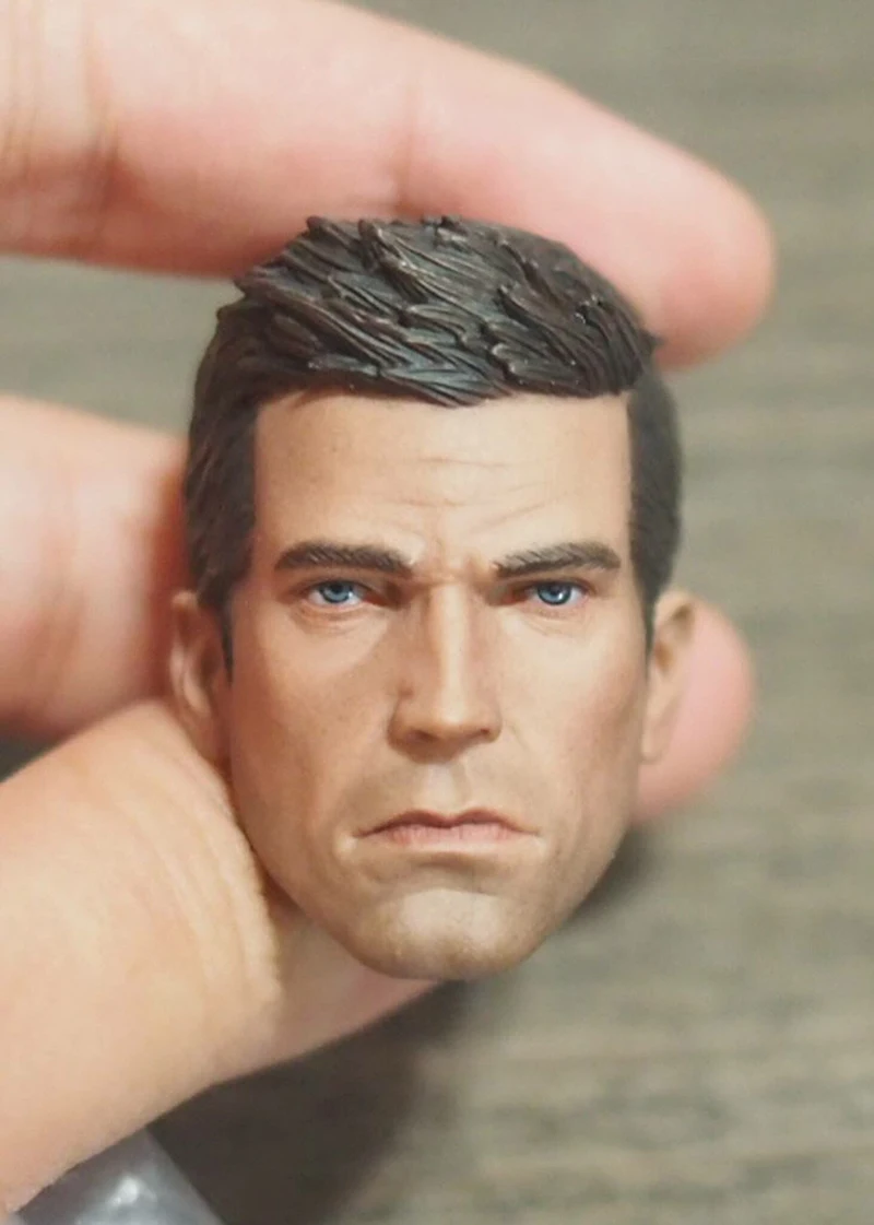 1 6 Batman Model Arkham Knight Bruce Wayne Head Carved Game Ver Man Figure Action Figures Toys Hobbies