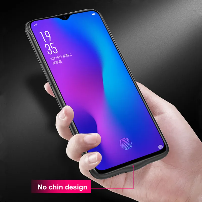 Чехол для зарядки аккумулятора смартфона KQJYS OPPO R17 чехол внешний аккумулятор