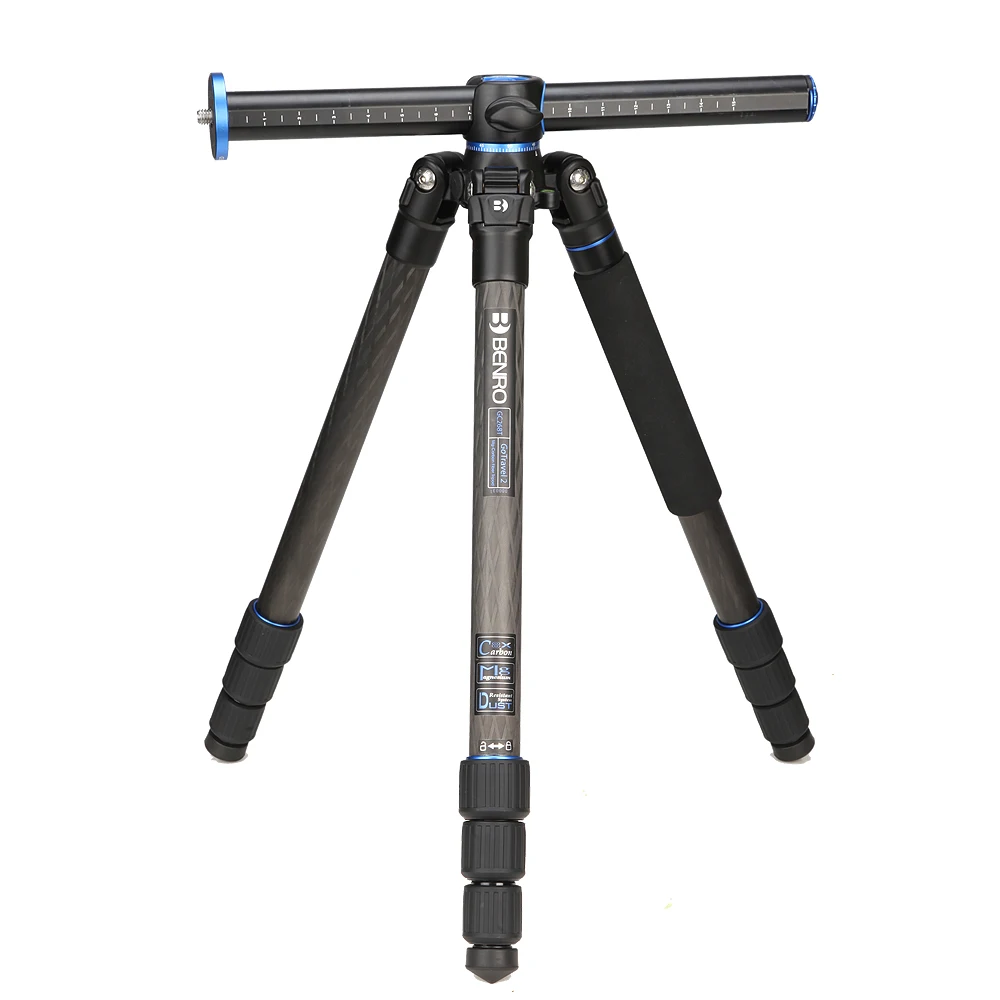 

BENRO Latest Break-resistant 360 Degrees Black Profeesional Digital Camera Tripod Camera Tripod For Digital Cameras GC268T