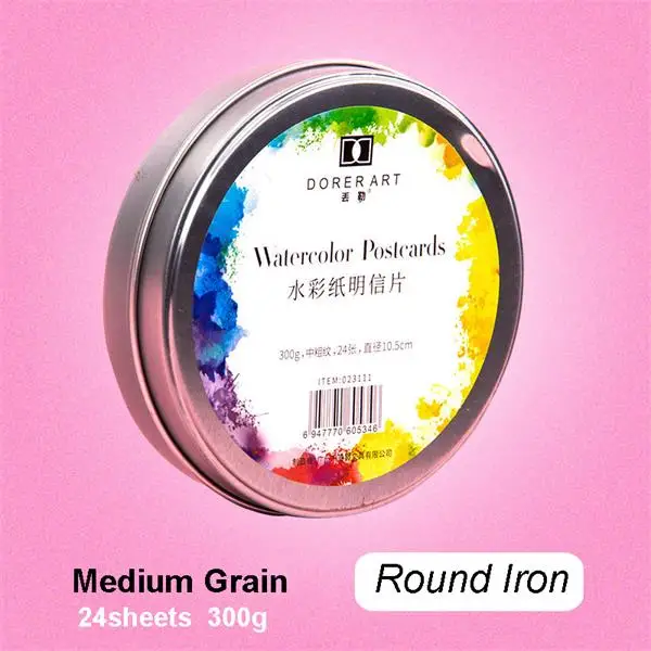 New-Creative-Round-Watercolor-Paper-Pad-Aquarelle-Water-soluble-Book-Painting-Paper-Hand-Painted-For-Offfice.jpg_640x640 (1)