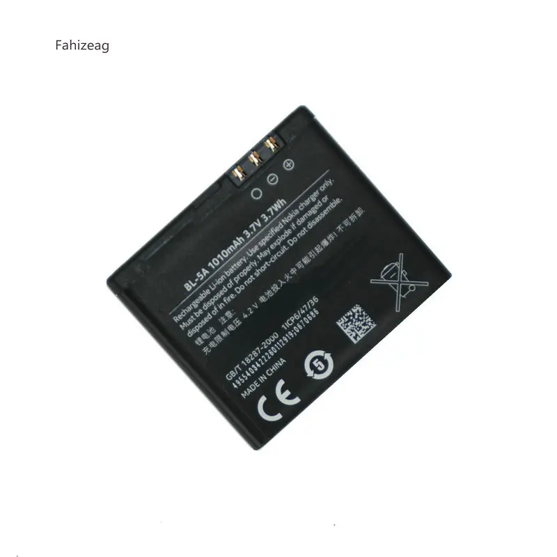 

fahizeag BL-5A battery replacement for Nokia Asha 502 Modello BL-5A