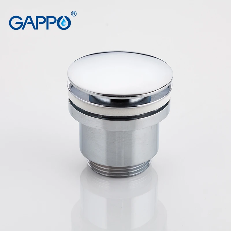 GAPPO Drains kitchen sink drain overflow hole sink stopper chrome plugs