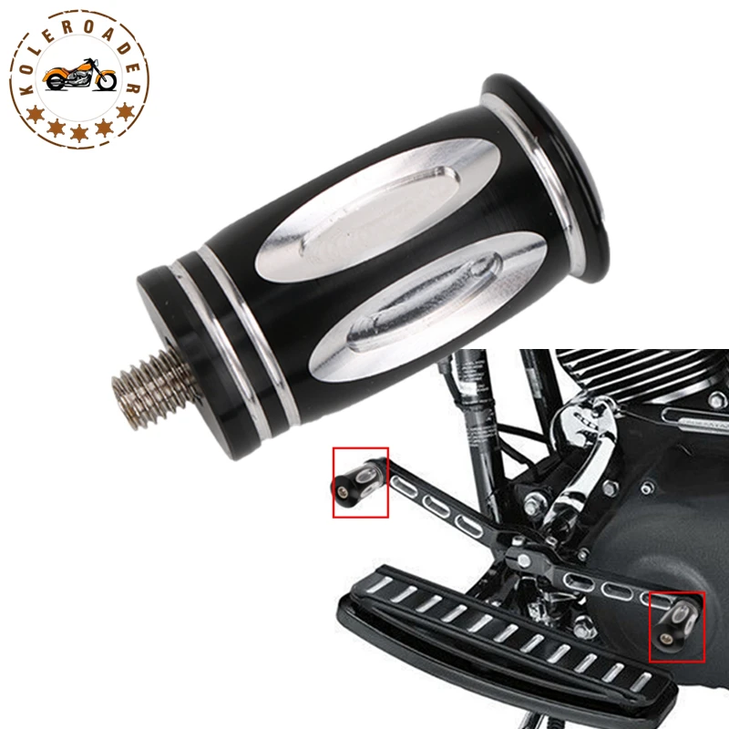 Motor Bike Chrome Footpeg Shifter Peg For Harley Dyna Touring Softail