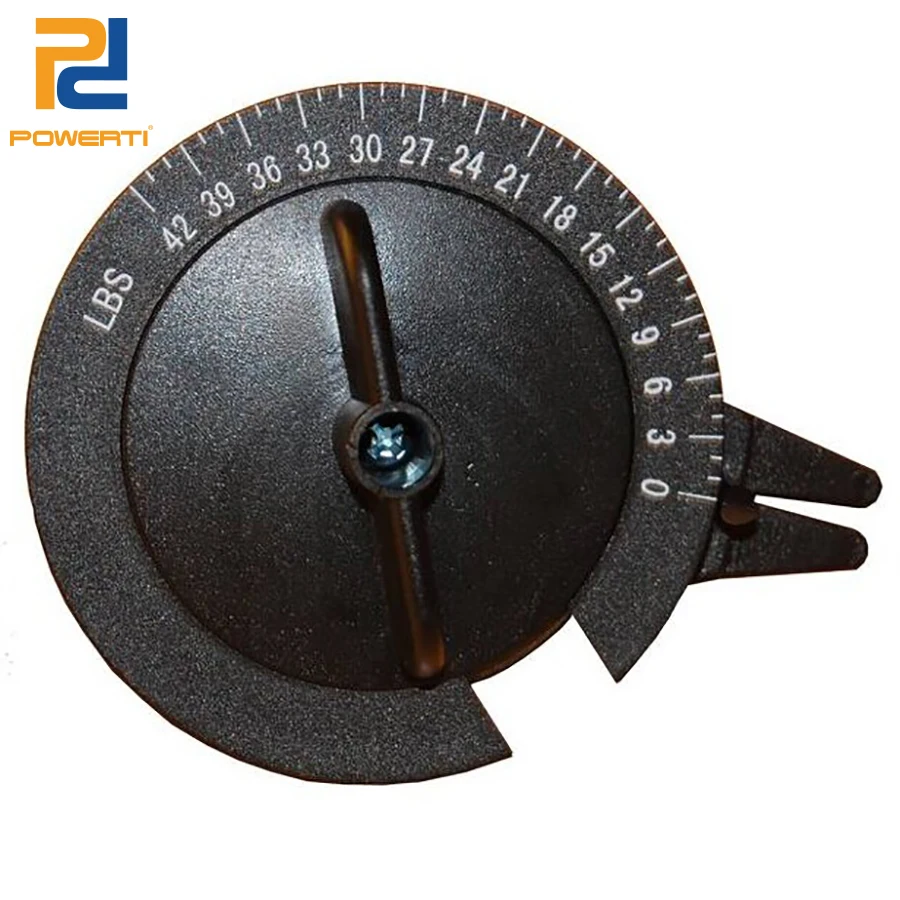 PowerTi Badminton Racket Stringing Machine Black Manual Pressure Spring