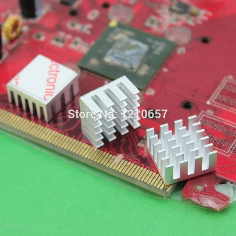 160Pieces lot Silver Computer Ram Memory Heatsink Aluminum Heat sinks