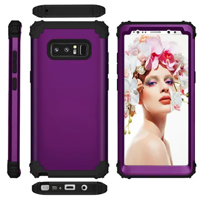For Samsung Galaxy Note8 Case For Note8 Luxury Armor Silicone Rubber Shockproof Hard Cover Case For Samsung Galaxy Note8 Case (24)