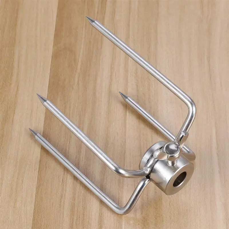 BBQ Grill Rotisserie Electric BBQ Motor Metal Outdoor Spit Roaster Rod Charcoal Pig Chicken Beef Camping Picnic Tools