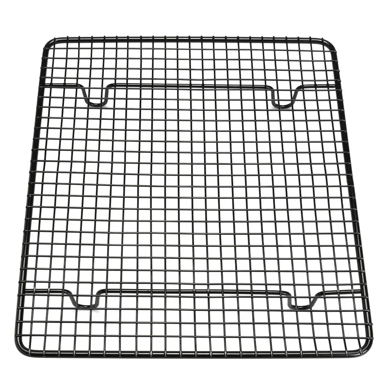 

Food Grade Carbon Steel Cooling Rack Kitchen Baking Wire Pan Cooling Racks BBQ Sheet Bakeware Barbecue Tools