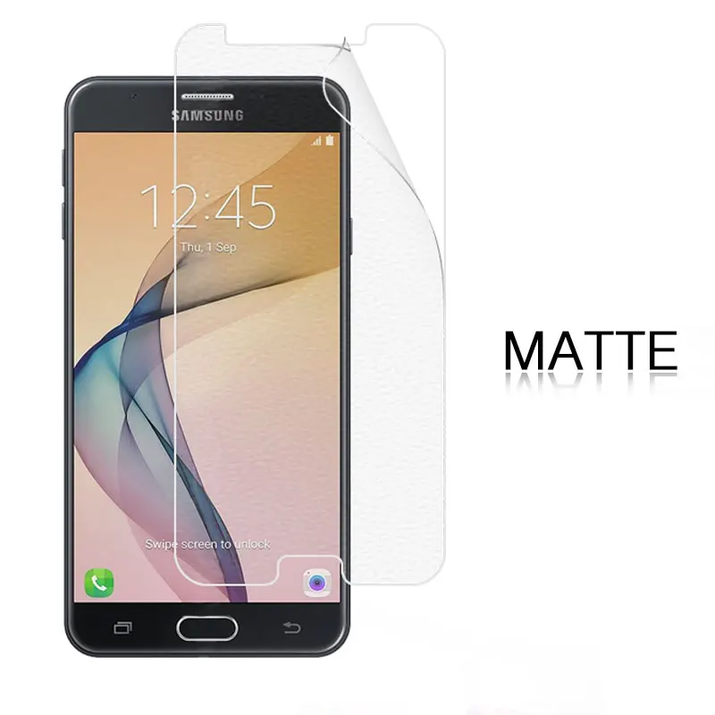 Матовая пленка и глянцевая для Samsung Galaxy J7 PRIME 2018 LCD HD прозрачная Антибликовая