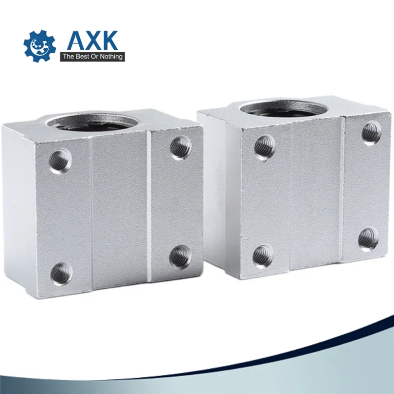 10pcs/lot SC12UU SCS12UU 12mm Linear Ball Bearing Block CNC Router with LM12UU Bush Pillow Block Linear Shaft CNC 3D printe part