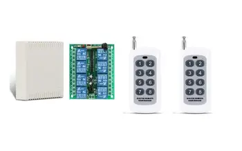 

updat DC 12V 8 CH channel RF Wireless Remote Control Switch & Remote Control System receiver transmitter 315/433M 8CH Relay