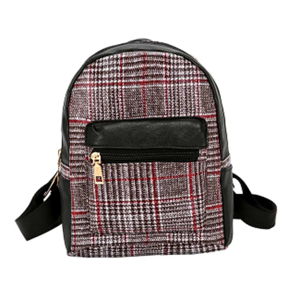 

Maison Fabre Women Mini Leather Backpacks Casual Schoolbags Travel Shoulder Bag 2019 New High Capacity Zipper Backpacks Ja28