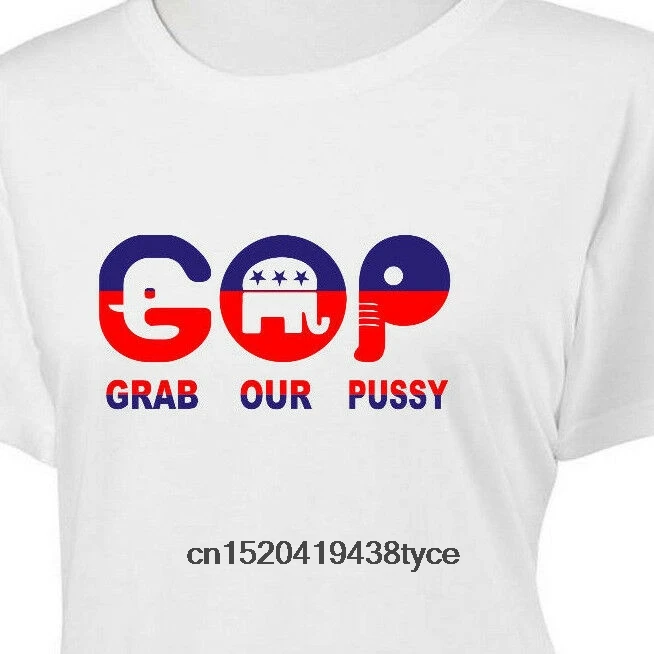 GOP GRAB OUR PUSSY женская футболка-S-3XL много цветов Дональд Трамп grab her by | Мужская одежда