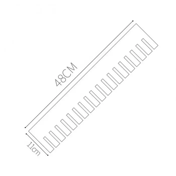 Регулируемая горизонтальная обшивка разделитель выдвижного ящика перегородки шкаф Органайзер для хранения HYD88