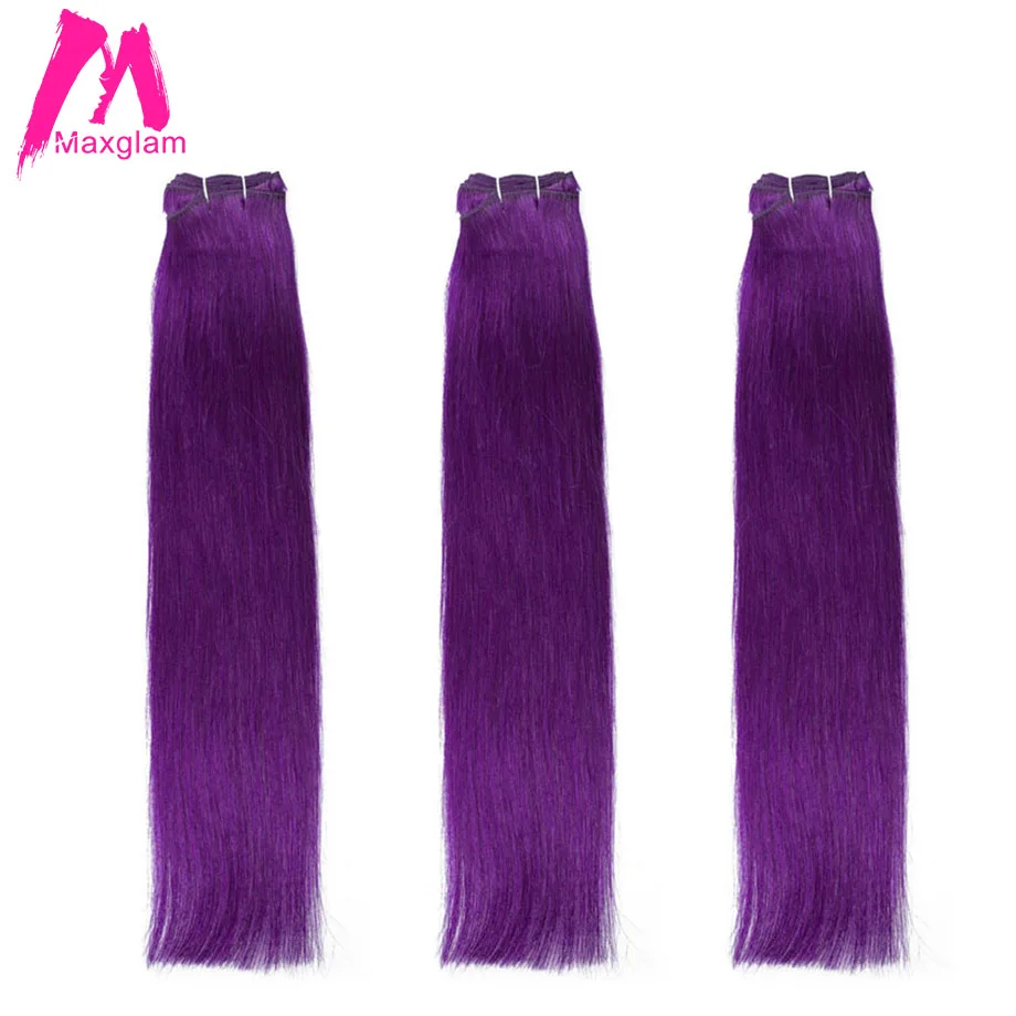 Buy Maxglam Brazilian Human Hair Weave Bundles