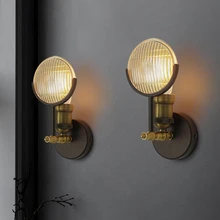 Loft Style Wall Light Vintage Wall Lamp Industrial Creative E27 Iron Retro Fixtures Simple Edison Bulb Sconce Lamparas Luminaire retro loft style creative water pipe lamp edison wall sconce industrial vintage wall light fixtures for home lighting lampara