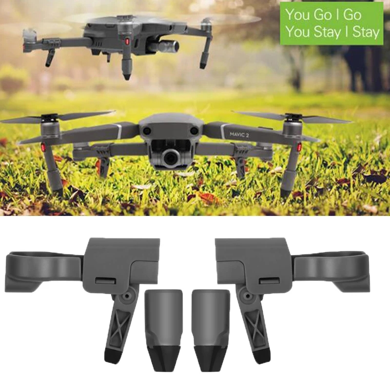 Mavic 2 Pro Extended Landing Gear Extension Legs Holder Skeletons for