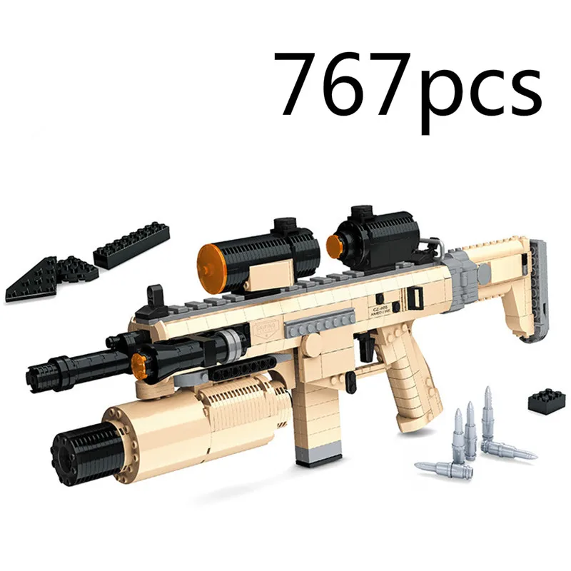Пистолет 777A M1911 Desert Eagle Air мягкий Ak47 Sniper M4a1 детские игрушки 45 шт. строительный блок