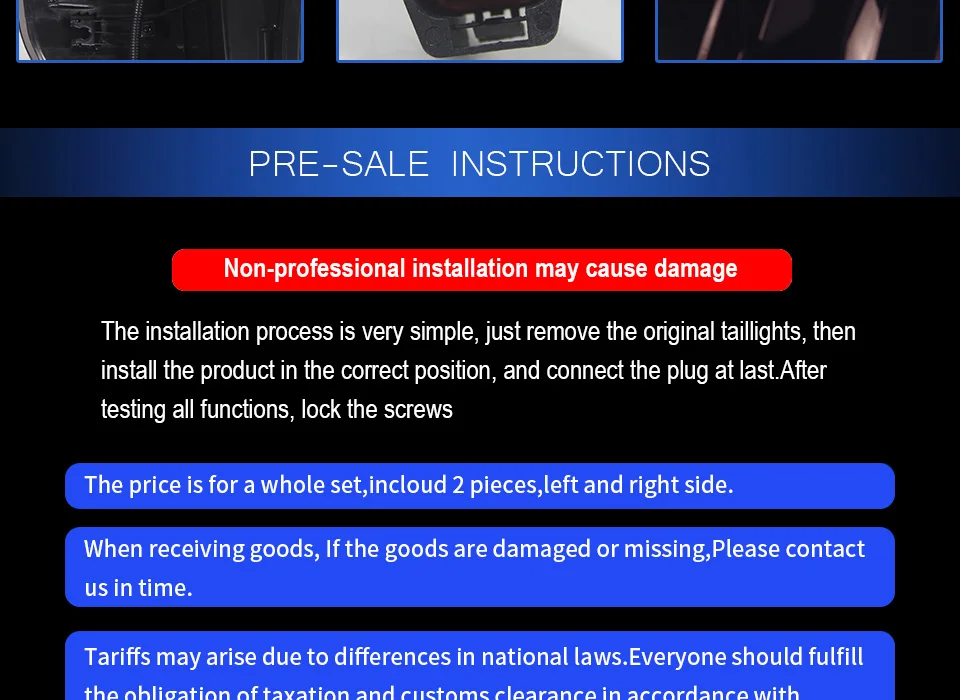 Discount Car Styli Tail Lamp for Ford Ranger Raptor LED Tail Light 2012-2019 New Ranger LED Rear Lamp LED Turn Signal LED Brake Reverse 6