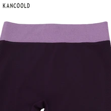 Kancoold hot sales Women Fitness Yoga Leggings High Waist Patchwork Skinny Push Up Cropped Pants feb23