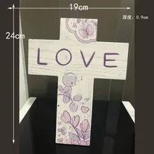 1 шт. религиозная серия Любовь буквы крест украшения Подвески рождество