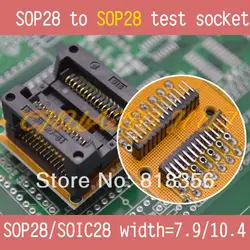 300mil SOP28 к SOP28 Тесты разъем SOP28 SOIC28 IC Разъем