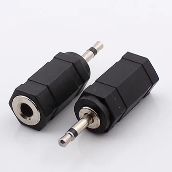 

10pcs Jack 2.5mm Mono to 3.5mm Female Adapter 2.5 Plug Phone Headset Audio Adapter 2.5 to 3.5 Connector