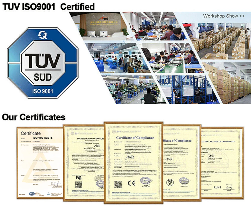 Обновленный большой размер печати 300*300*350 мм Anet A8 Impresora 3d принтер DIY довольно печать с Micro SD картой USB